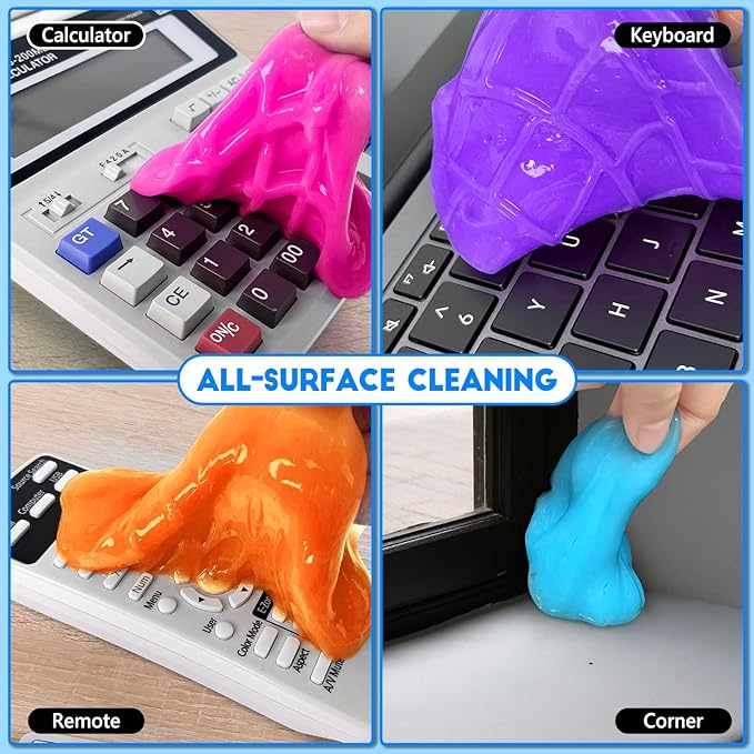 Car Cleaning Gel, 4 Pack Car Cleaning Putty, Universal Auto Deatiling Tools - Image 5