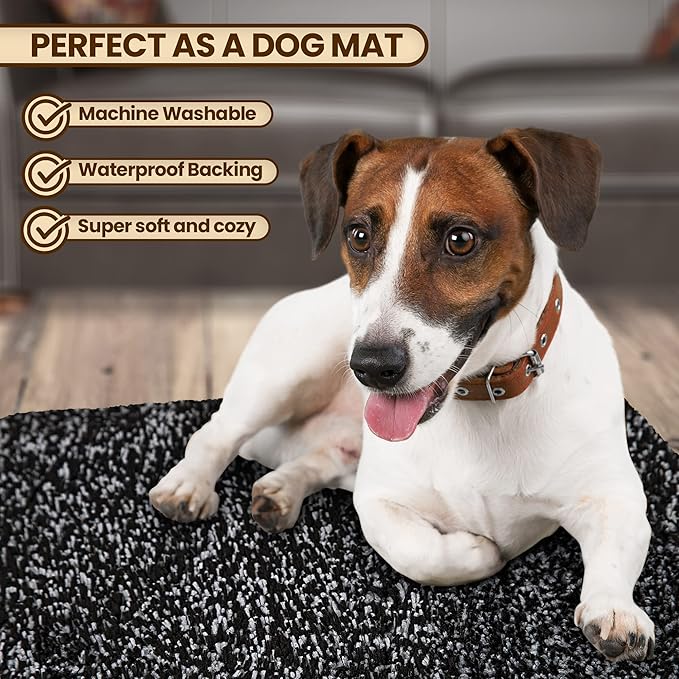 Premium Microfiber Indoor Door Mat – 24"x36" Washable Entry Mat, Waterproof - Image 6