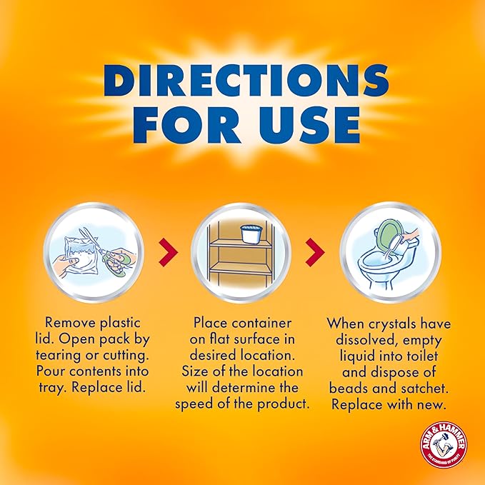 Arm & Hammer Clean Burst Moisture Absorber and Odor Eliminator Tubs, 14 oz - Image 7