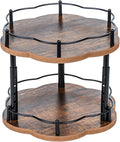 Lazy Susan Spice Rack Organization by SNTD