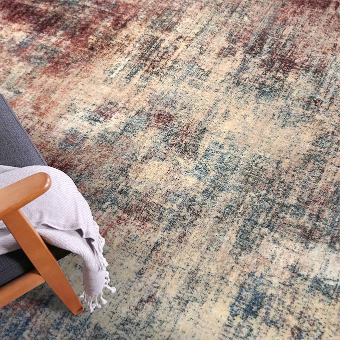 IOHOUZE Abstract Runner Rug 2x6 Ft Washable Runners - Image 7