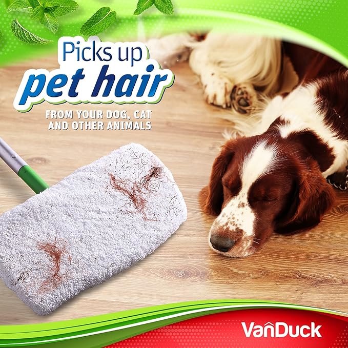 VanDuck Reusable 100% Cotton Mop Pads Compatible - Image 3