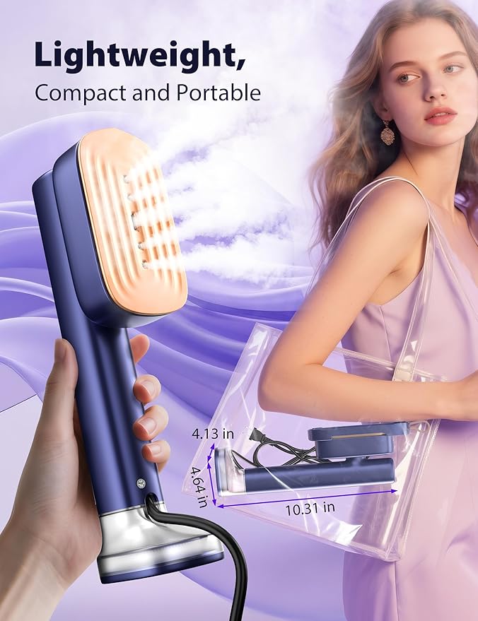Sundu Steamer for Clothes, 15s Fast Heat-up Handheld Garment Steamer, 35mins - Image 5