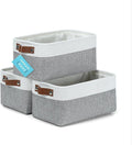 OrganiHaus Small Fabric Storage Bins by OrganiHaus