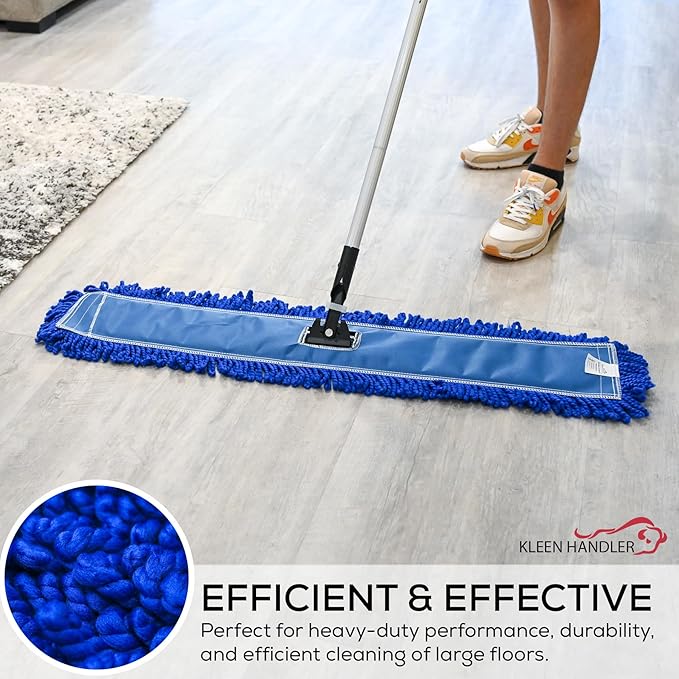 KLEEN HANDLER 36 Inch Microfiber Dust Mop Bulk Pack of 12, Large Washable - Image 8