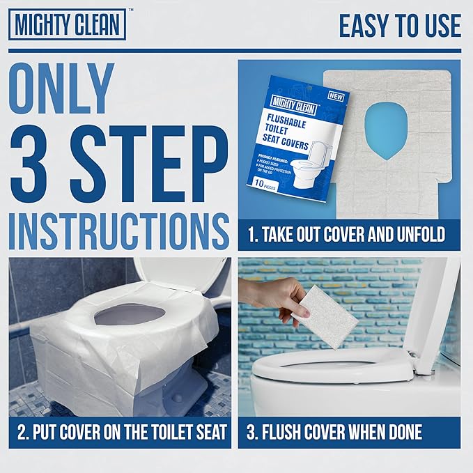 Toilet Seat Covers Flushable - Image 4