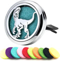 AZNECK Car Essential Oil Diffuser Vent Clip Car Diffuser Vent Clips Dinosaur by AZNECK