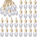 BBTO 50 Pcs Hanging Car Air Freshener Car Diffuser Bottles Empty Glass Perfume by BBTO