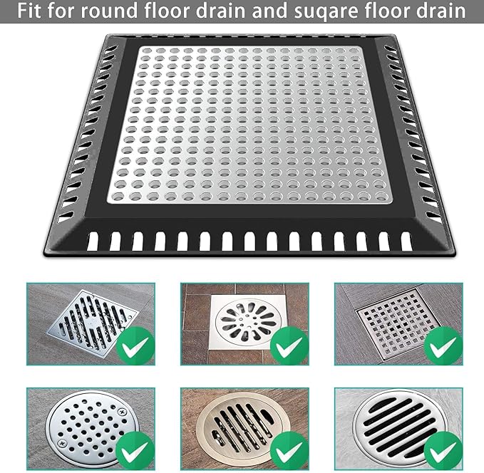 Shower Hair Catcher/Drain Strainer/Drain Hair Catcher Shower Cover - Image 6