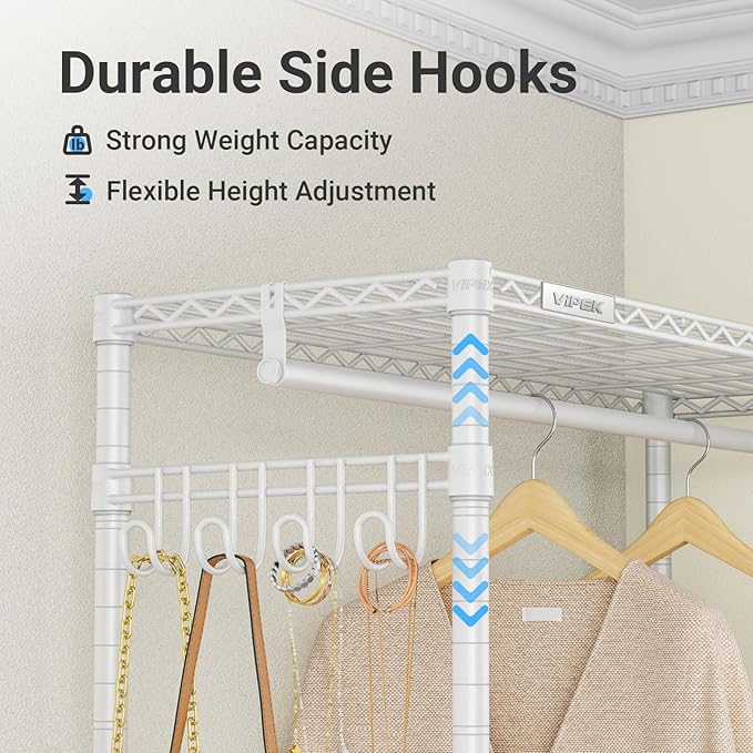 VIPEK L4 Garment Rack L Shaped Clothes Rack - Image 3