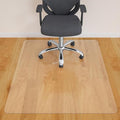 Office Chair Mat for Hardwood Floor- 46" x 60" Clear Desk Computer Chair Mat by HOMEK