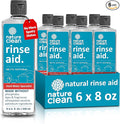Nature Clean All Natural Dishwasher Rinse Aid Cleaner, Liquid Dishwasher Rinse by NatureClean