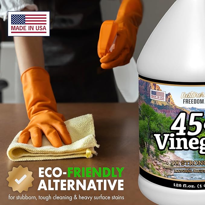 Nature's Freedom 45% Concentrated Vinegar, 4 Gallons - Image 3