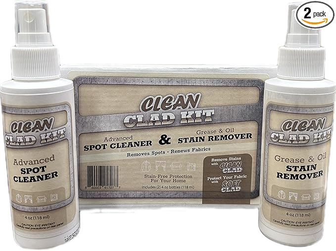Upholstery Cleaner Kit – 2-Pack Stain Removers by StirTechnologies