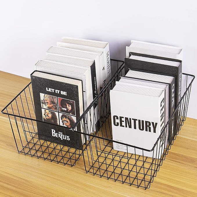 Freezer Organizer Bins, Upright Freezer Baskets - Image 4