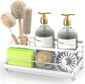 Cisily Sponge Holder for Kitchen, Sink Caddy Organizer, Kitchen Sink Accessories by CISILYHOMELIFE