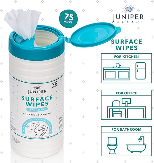 1 Pack Surface Cleaning Wipes Bleach Free, All-Purpose Cleaner - Image 2