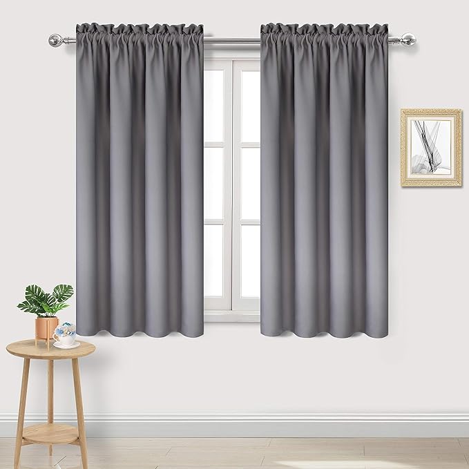 DWCN Blackout Curtains Room Darkening Thermal Insulated Bedroom Curtains Window by DWCN