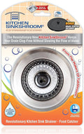 SinkShroom Revolutionary Clog-Free Sink Strainer Basket by SinkShroom