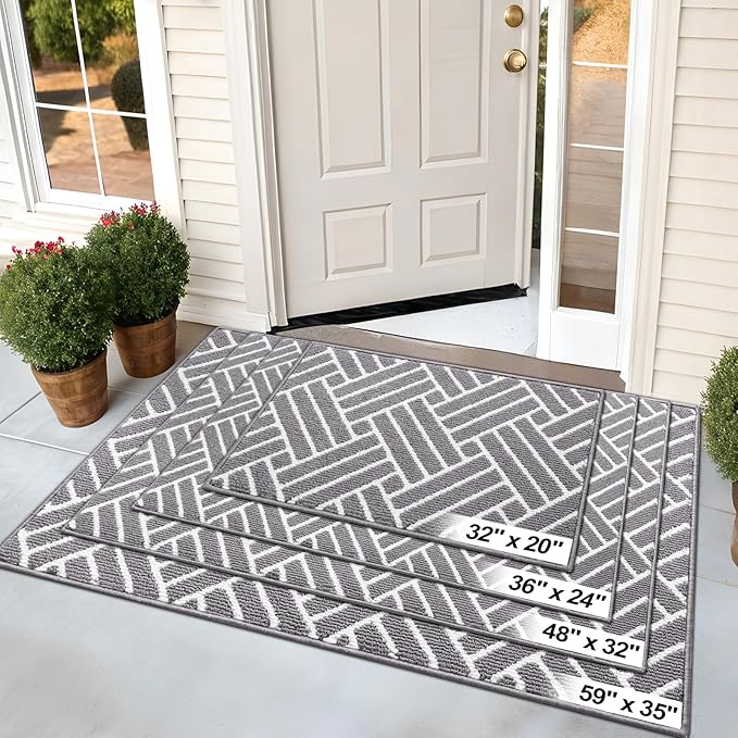 OLANLY Indoor Door Mat, 40x32 Inch, Dirt Resistant and Absorbent, Non-Slip - Image 7