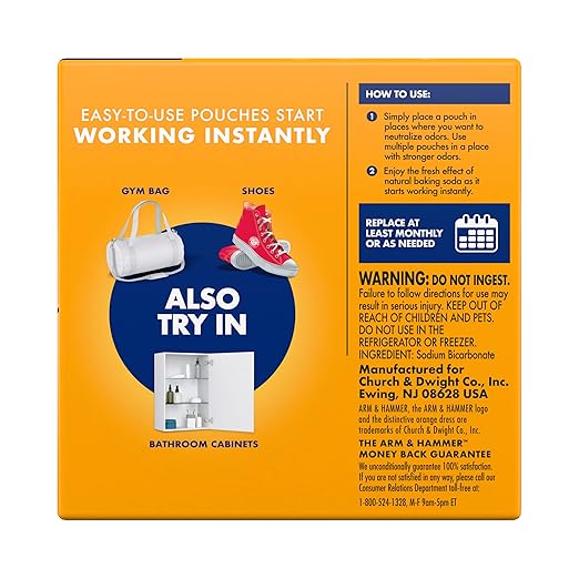 Arm & Hammer Fresh Effects Odor Neutralizing Baking Soda Pouches, Unscented - Image 8