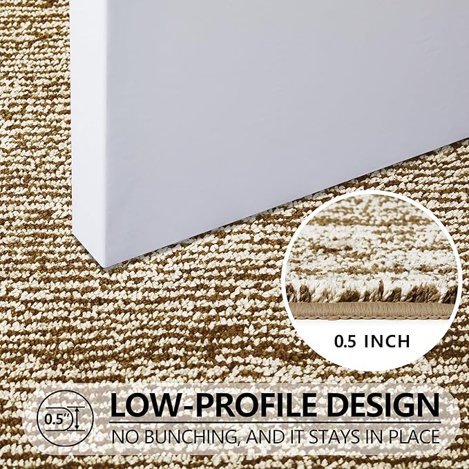REFETONE Indoor Doormat, Front Door Mat 20"x32" Absorbent Rubber Backing Non - Image 3