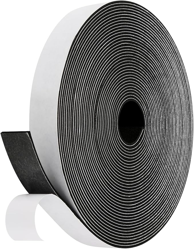 Weather Stripping Door Seal Strip, Strong Adhesive, Lightproof, Soundproof by Amzjjle