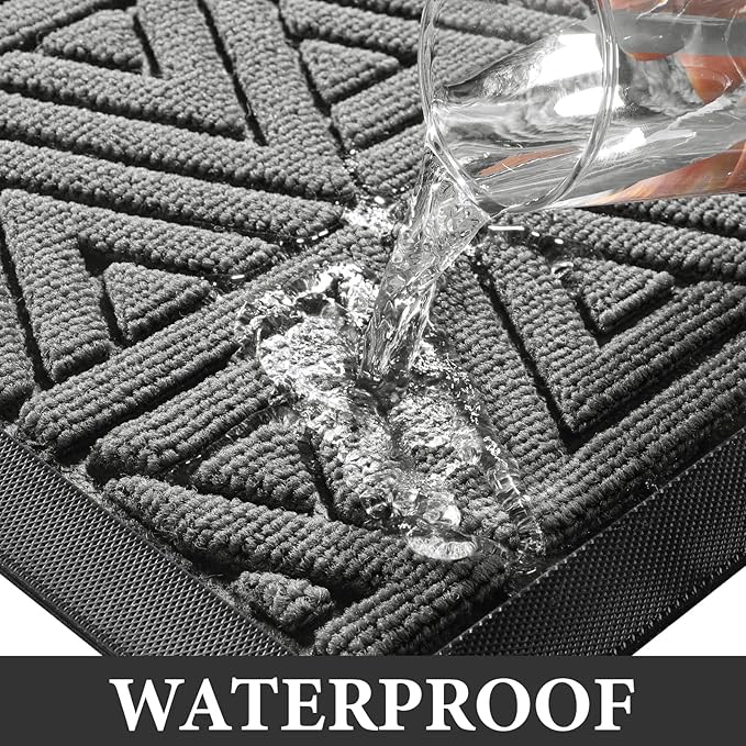Yimobra Outdoor Mats for Front Door 29.5x17, All-Weather Waterproof Non-Slip - Image 7