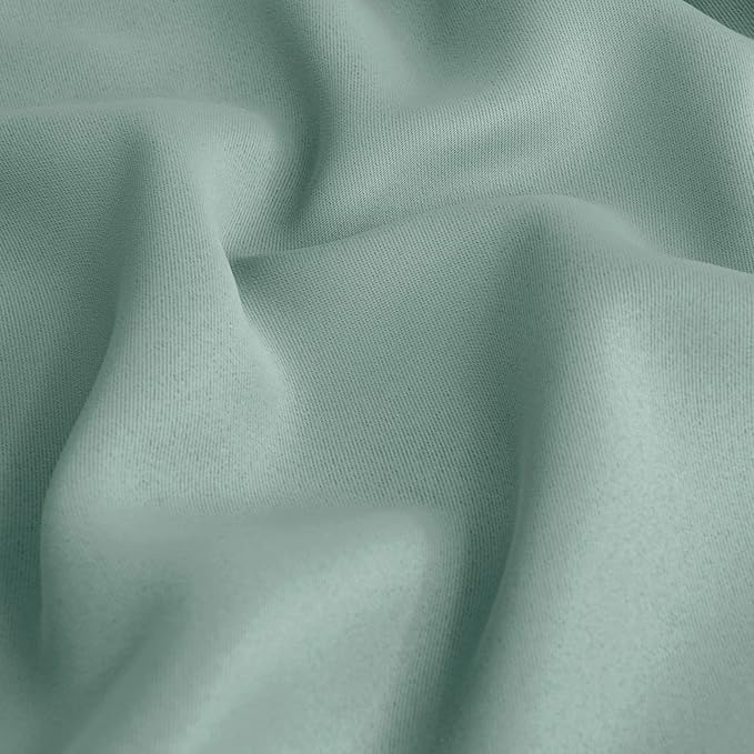 BGment Sage Green Blackout Curtains 45 Inches Length - Image 7
