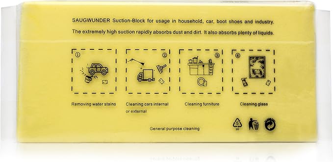 Cleaning Sponge Super Absorbent Water Durable ^~ You Know 17.5×7.5×3.5 cm Use - Image 3