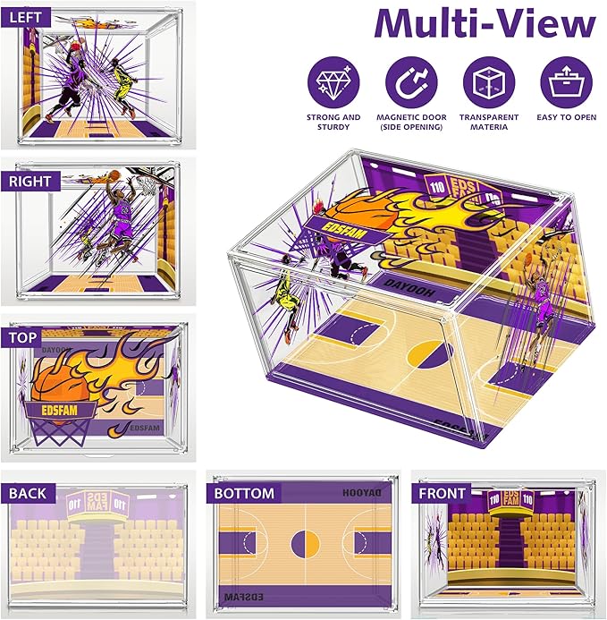 Acrylic Shoe Box Clear Plastic Stackable Storage Boxes - Image 3