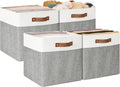 StorageWorks 13x13 Inches Storage Cube, Fabric Storage Bins by StorageWorks