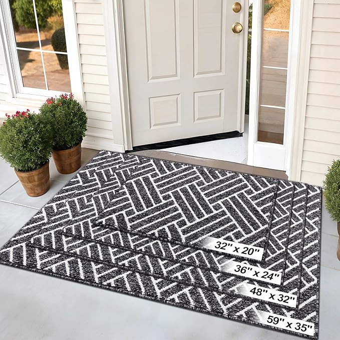 OLANLY Indoor Door Mat, 32x20 Inch, Dirt Resistant and Absorbent, Non-Slip - Image 7