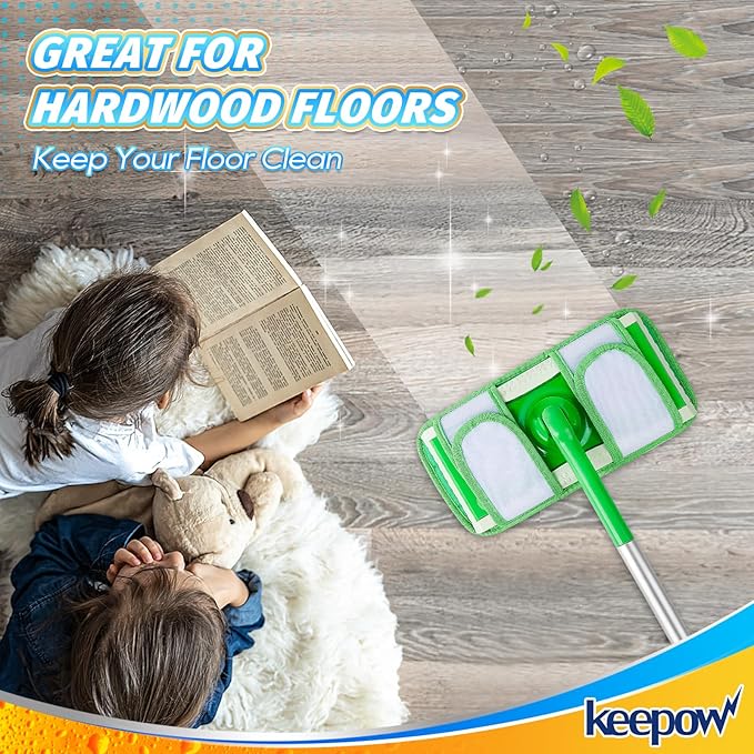 KEEPOW Reusable Mop Pads Compatible - Image 6