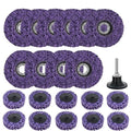 21 Pack Paint Strip Discs for Angle Grinder, 4-1/2'' x 7/8'' & 2" Rust Remover by Ketofa