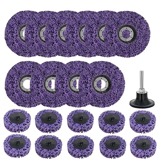 21 Pack Paint Strip Discs for Angle Grinder, 4-1/2'' x 7/8'' & 2" Rust Remover by Ketofa