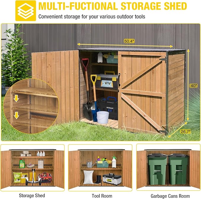 Aivituvin Outdoor Storage Shed Upgraded - Image 6