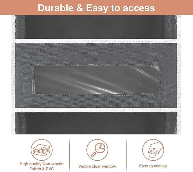 2 Packs 5-Tier Over The Door Organizer - Image 5