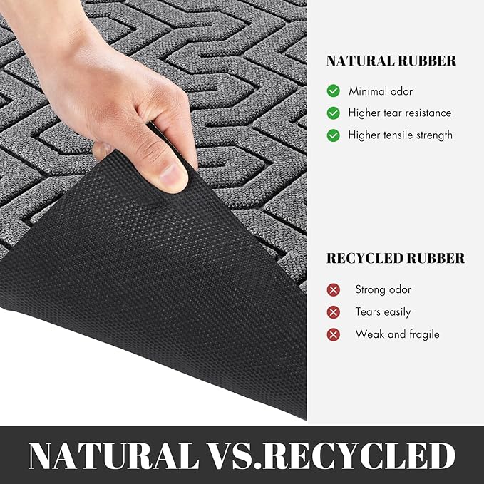 Yimobra Large Door Mat Outside Entrance 47x24, Waterproof Heavy Duty Outdoor - Image 6
