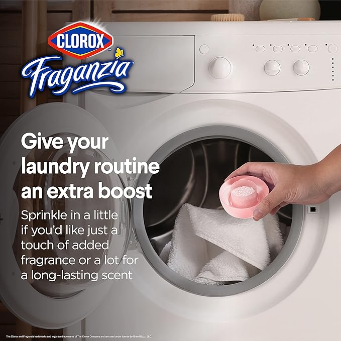 Clorox Fraganzia Laundry Scent Booster Crystals in Rose Scent - Image 3