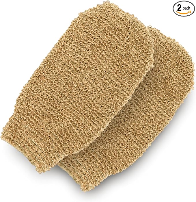 GUARD&MARINE Natural Shower Mitts by Unknown