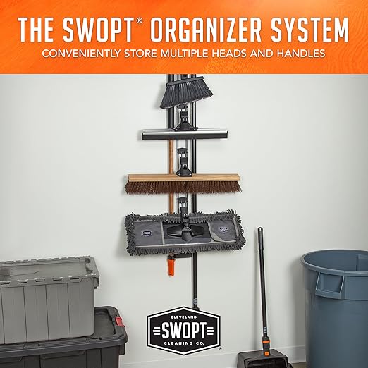 SWOPT 24” Premium Rough Surface Push Broom Head — Outdoor Push Broom - Image 11