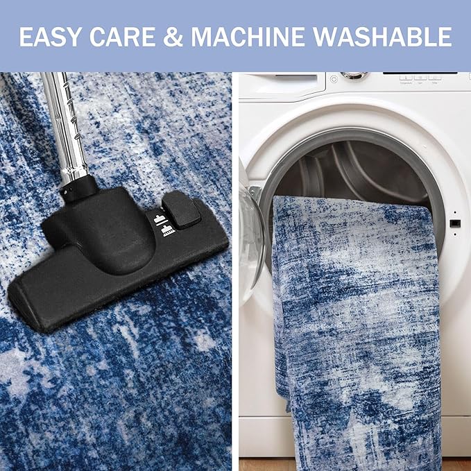 IOHOUZE Abstract Area Rugs 9x12 Ft Washable Large Rugs - Image 3