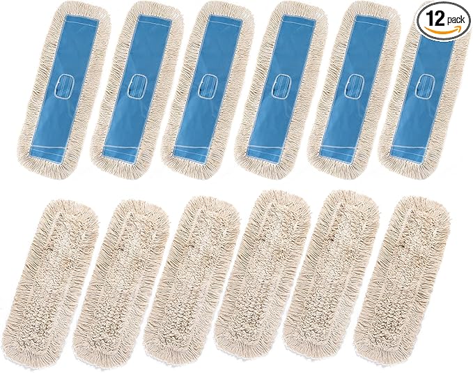 Matthew Cleaning 24'' Industrial Strength Cotton Dust Mop Refill Washable by MATTHEWCLEANINGPRODUCTS