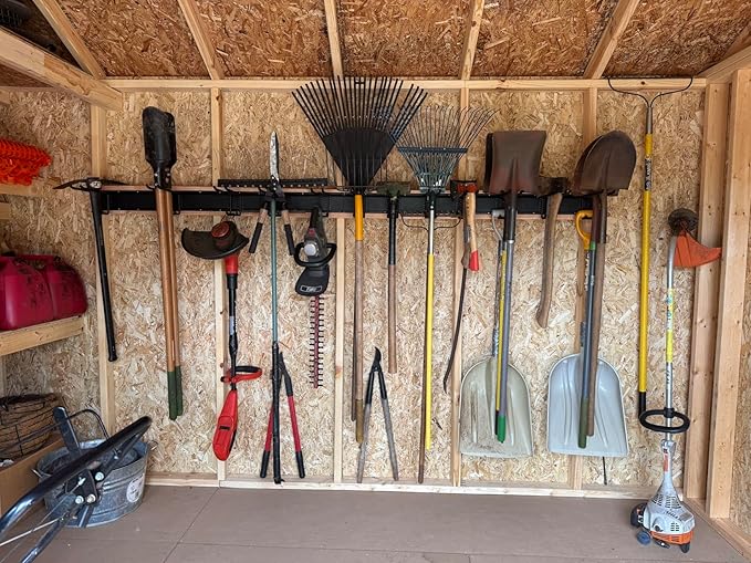 Wall Mount Tool Storage Rack, Garage Organization, Heavy Duty Garage Storage - Image 8