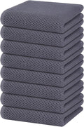 Homaxy 100% Cotton Waffle Weave Kitchen Dish Towels, Ultra Soft Absorbent Quick by Homaxy