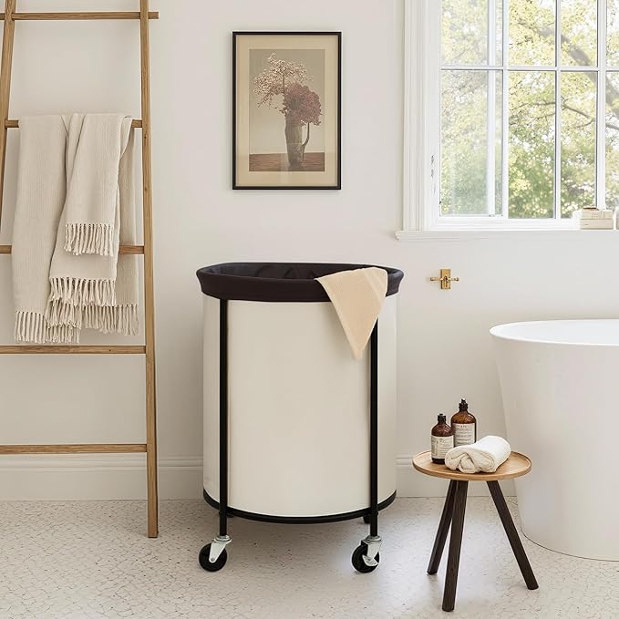 StorageWorks Rolling Laundry Basket, Laundry Hamper - Image 5