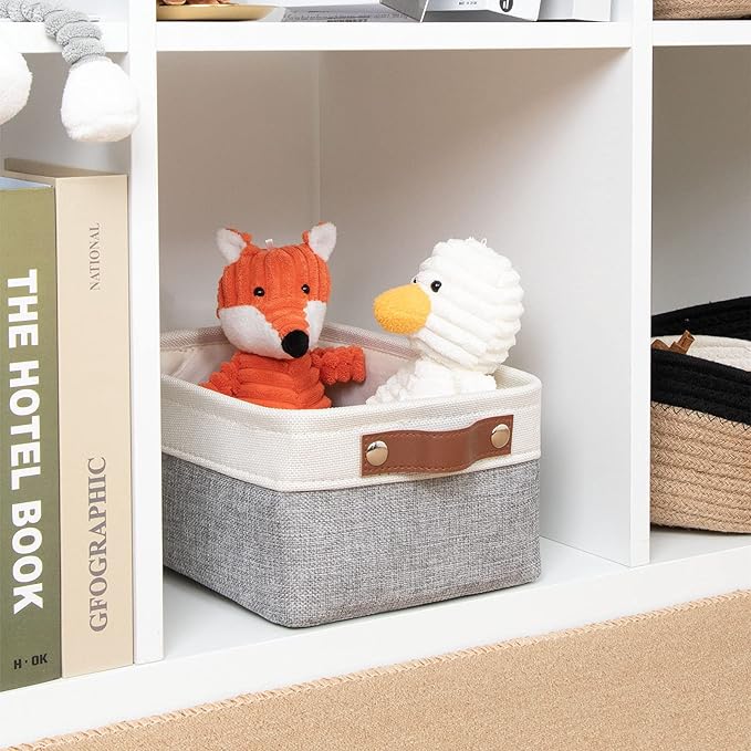 DULLEMELO Small Collapsible Fabric Basket - Image 3