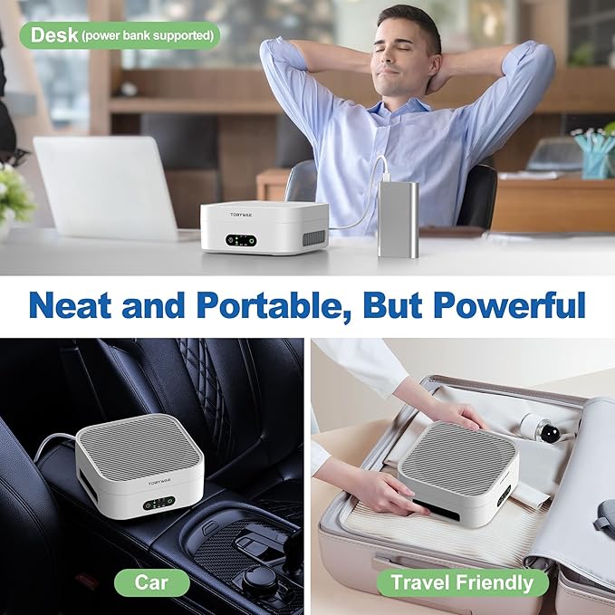 Air Purifiers for Home Bedroom Up to 600 ft², True HEPA Air Purifier for Pets - Image 8