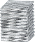 10PCS Double Wet and Dry Wire Dishcloth, Stainless Steel Scrubber, Non-Scratch by Unknown